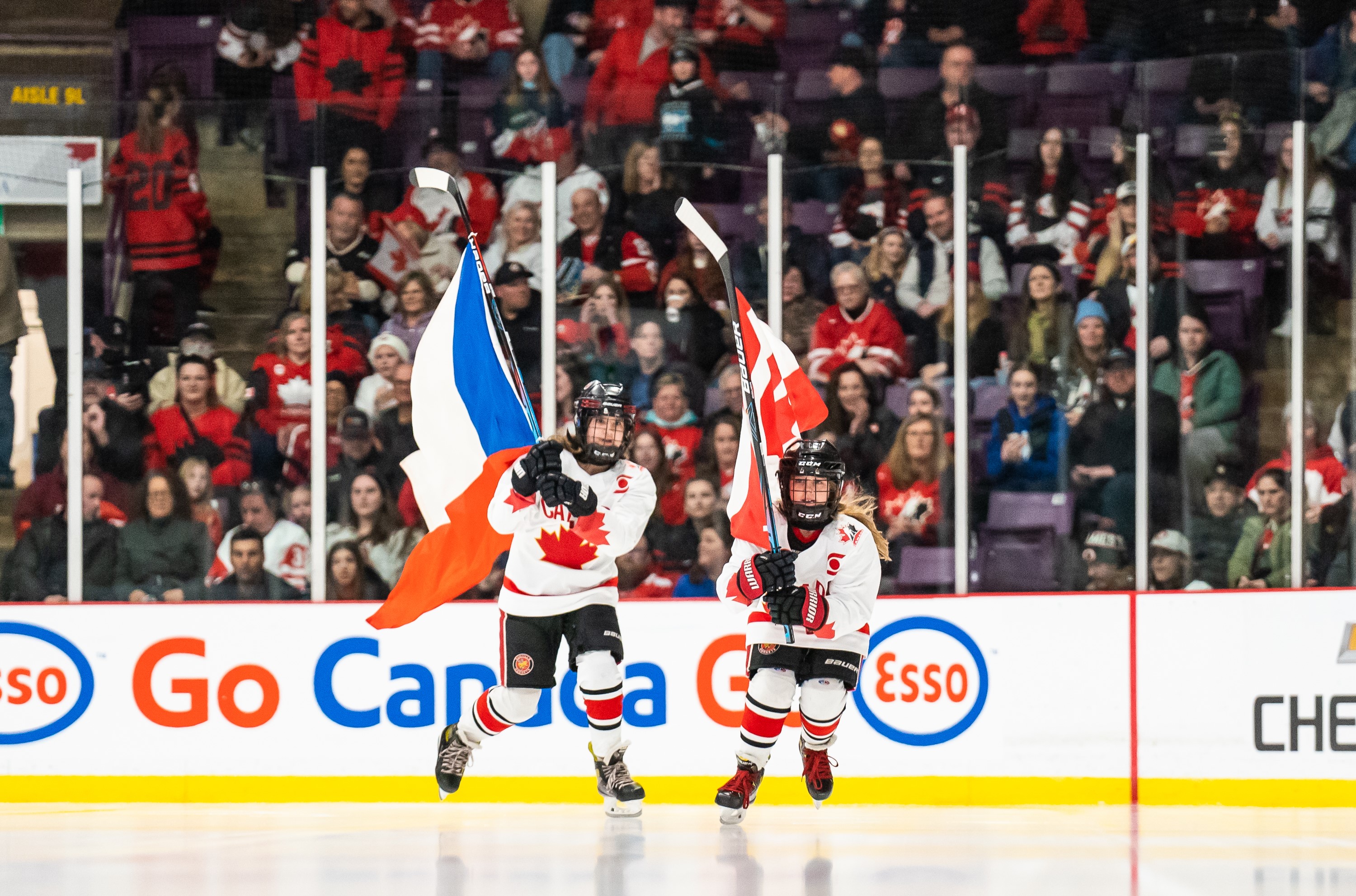 2025 IIHF World Junior Championship Flag Bearers